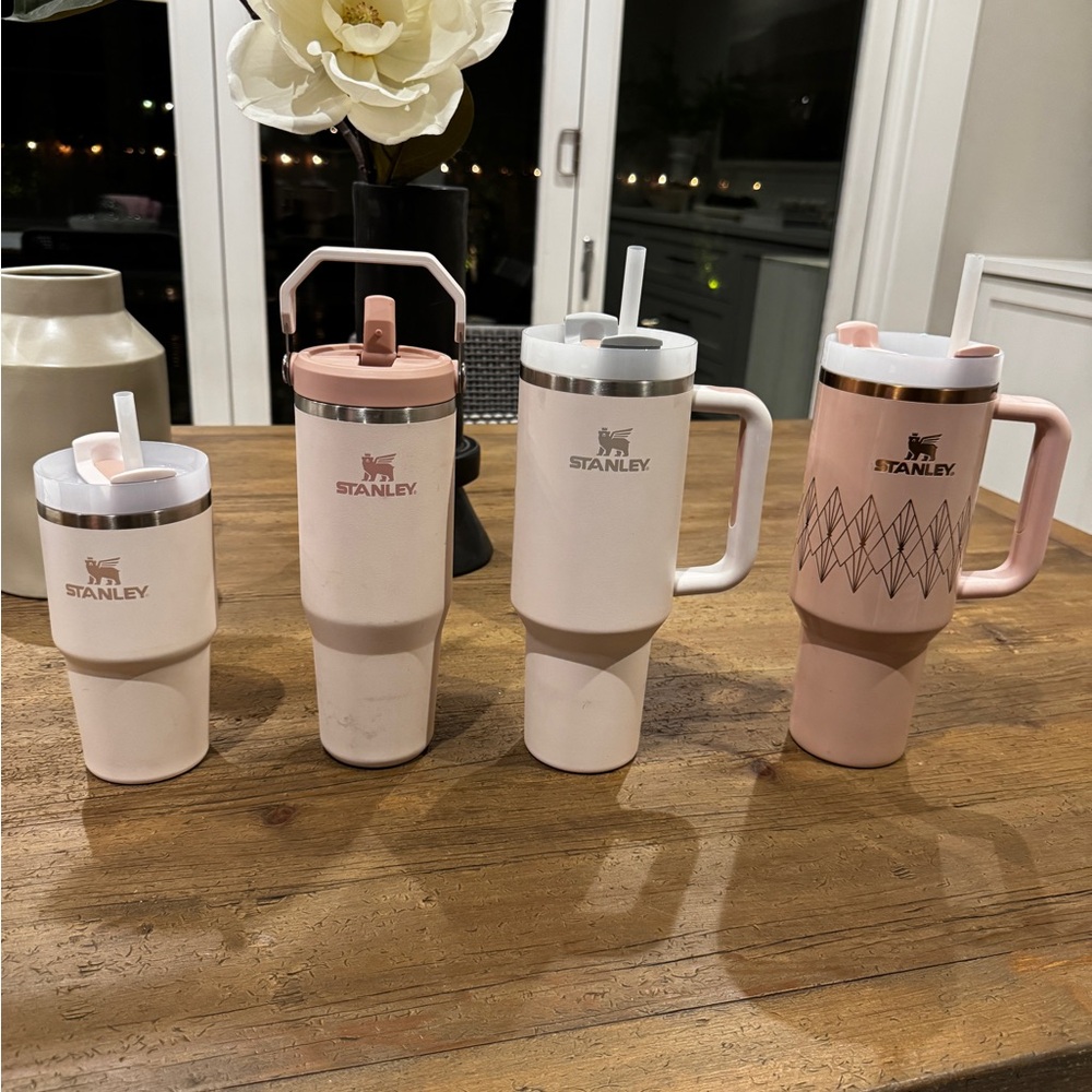 Pink Stanley Tumblers